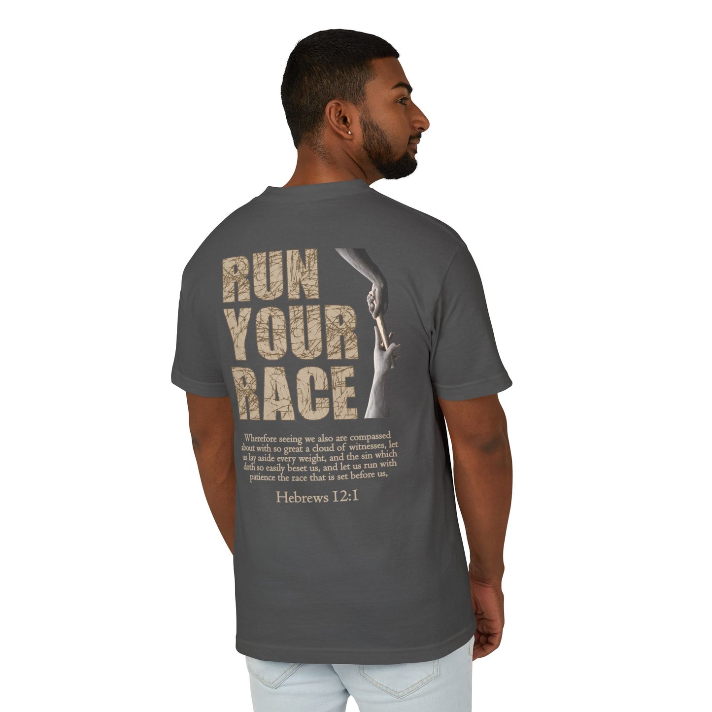 Run Your Race Heavyweight Tee
