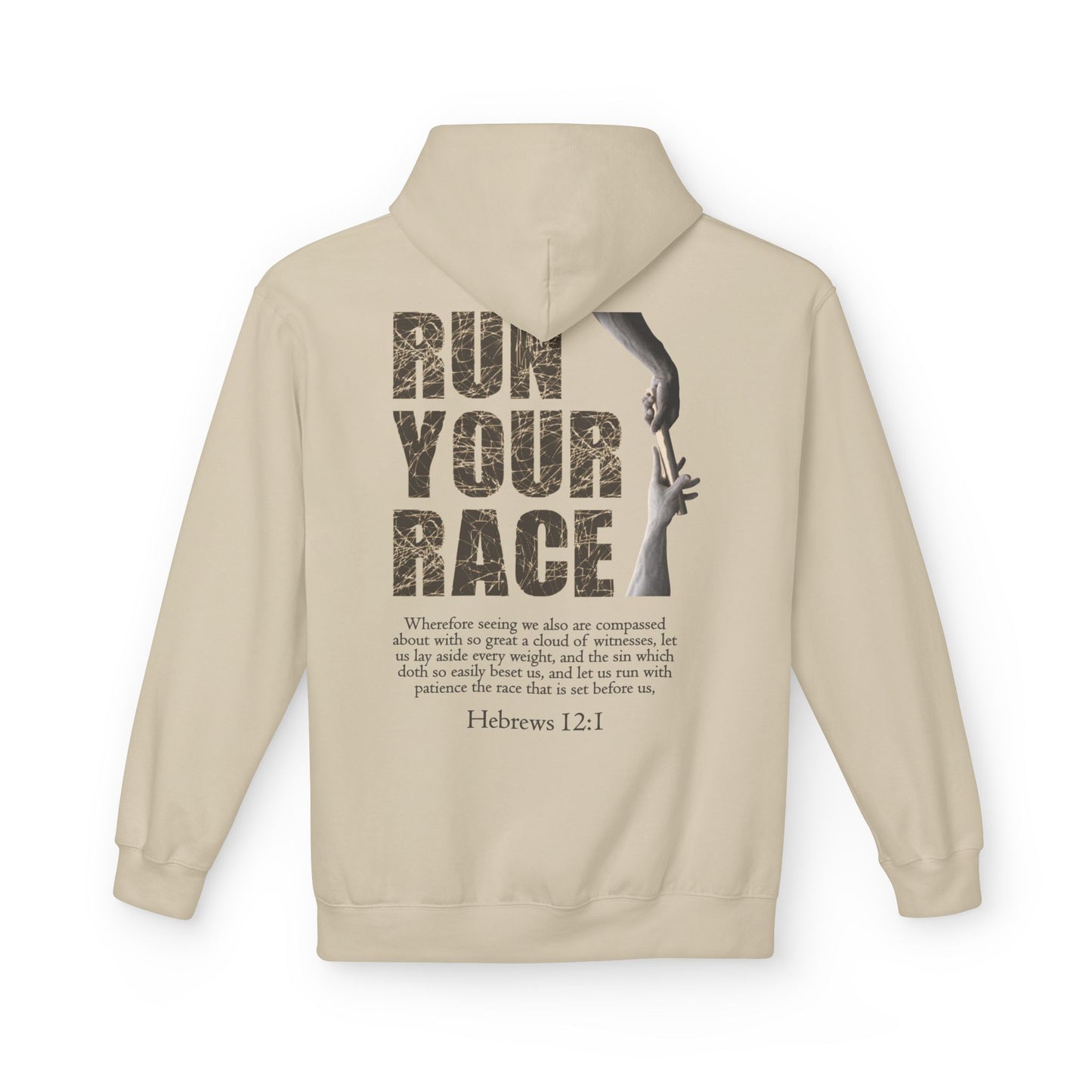 Run Your Race Sand Hoodie