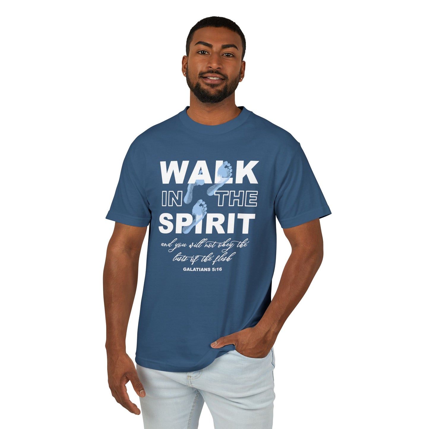 Walk in the Spirit Unisex Heavyweight Tee